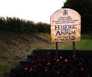 Antrim History Sign